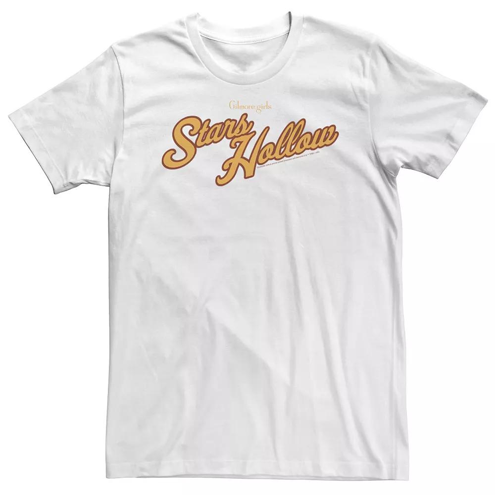 Big & Tall Gilmore Girls Stars Hollow Logo Tee, Men's,  Product Image