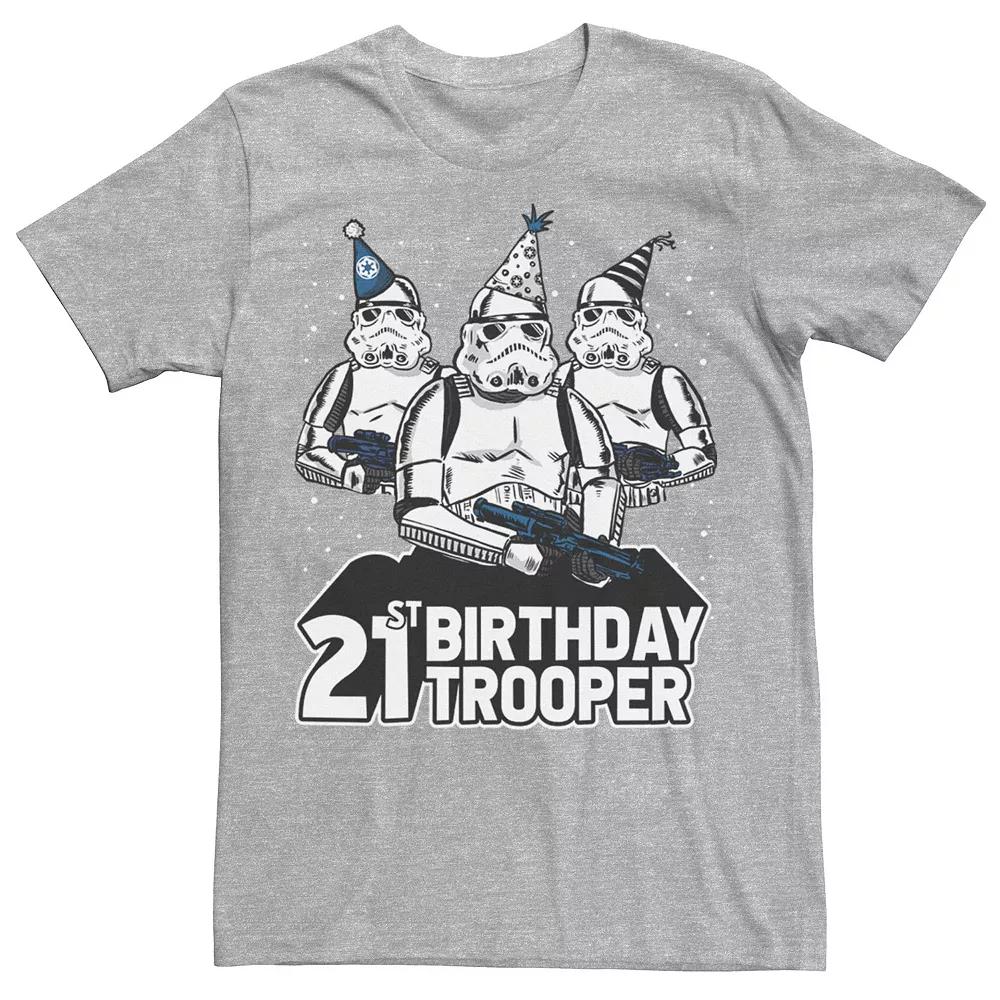 Men's Star Wars Stormtrooper Party Hats Trio 21st Birthday Trooper Tee,  Product Image