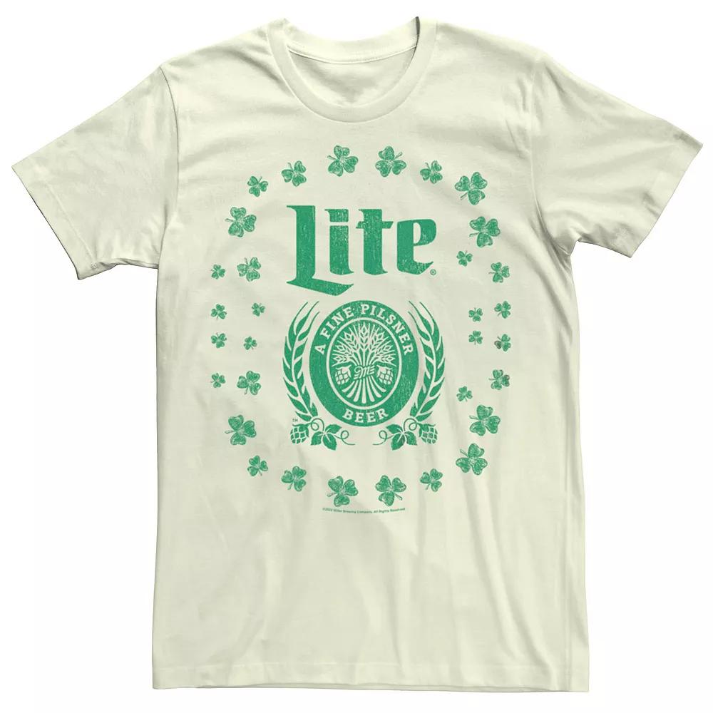 Men's Miller Lite Shamrock Crest Tee,  Product Image