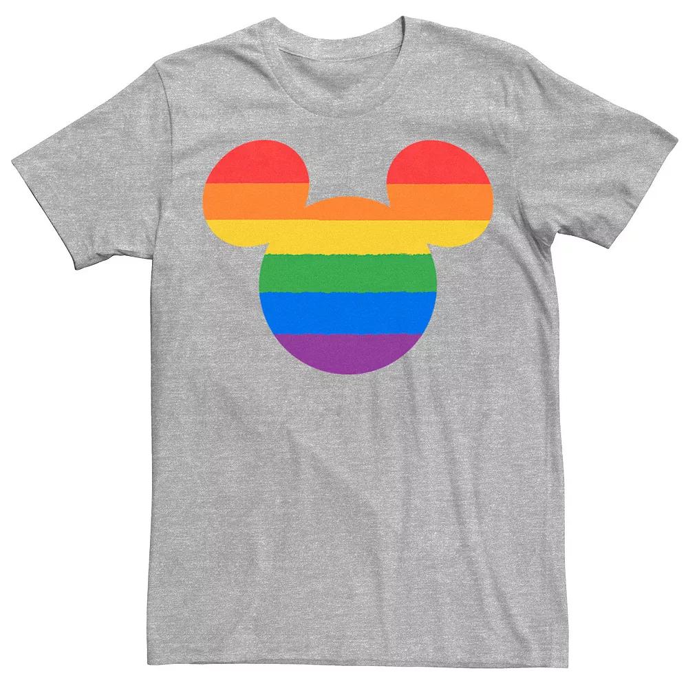 Disney's Mickey Mouse Rainbow Fill Men's Graphic Tee,  Product Image