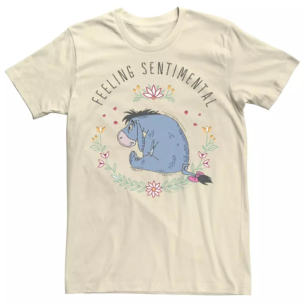 Disney's Winnie The Pooh Eeyore Feeling Sentimental Men's Tee,  Product Image