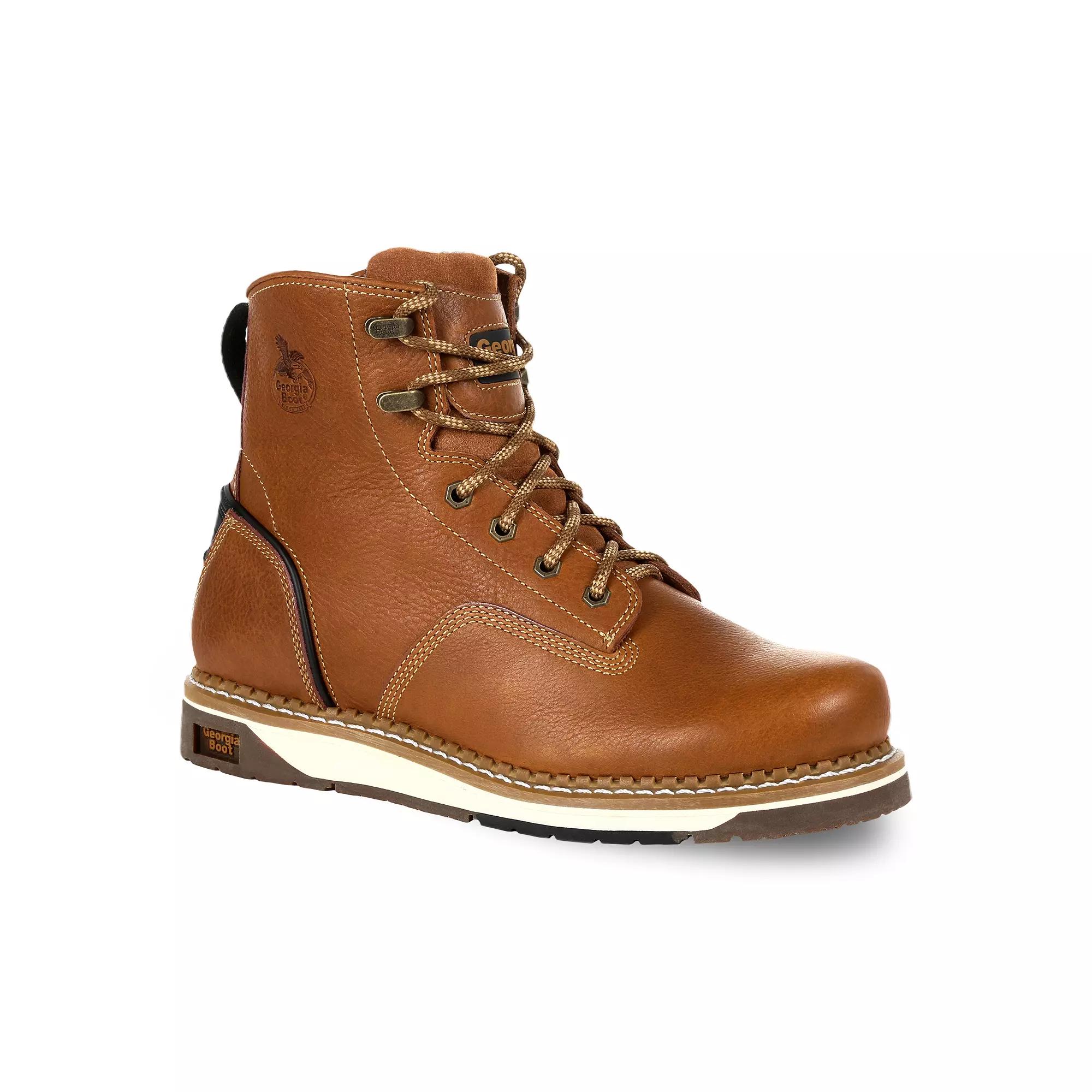 Georgia Boots AMP LT Men's Wedge Ankle Work Boots,  Product Image