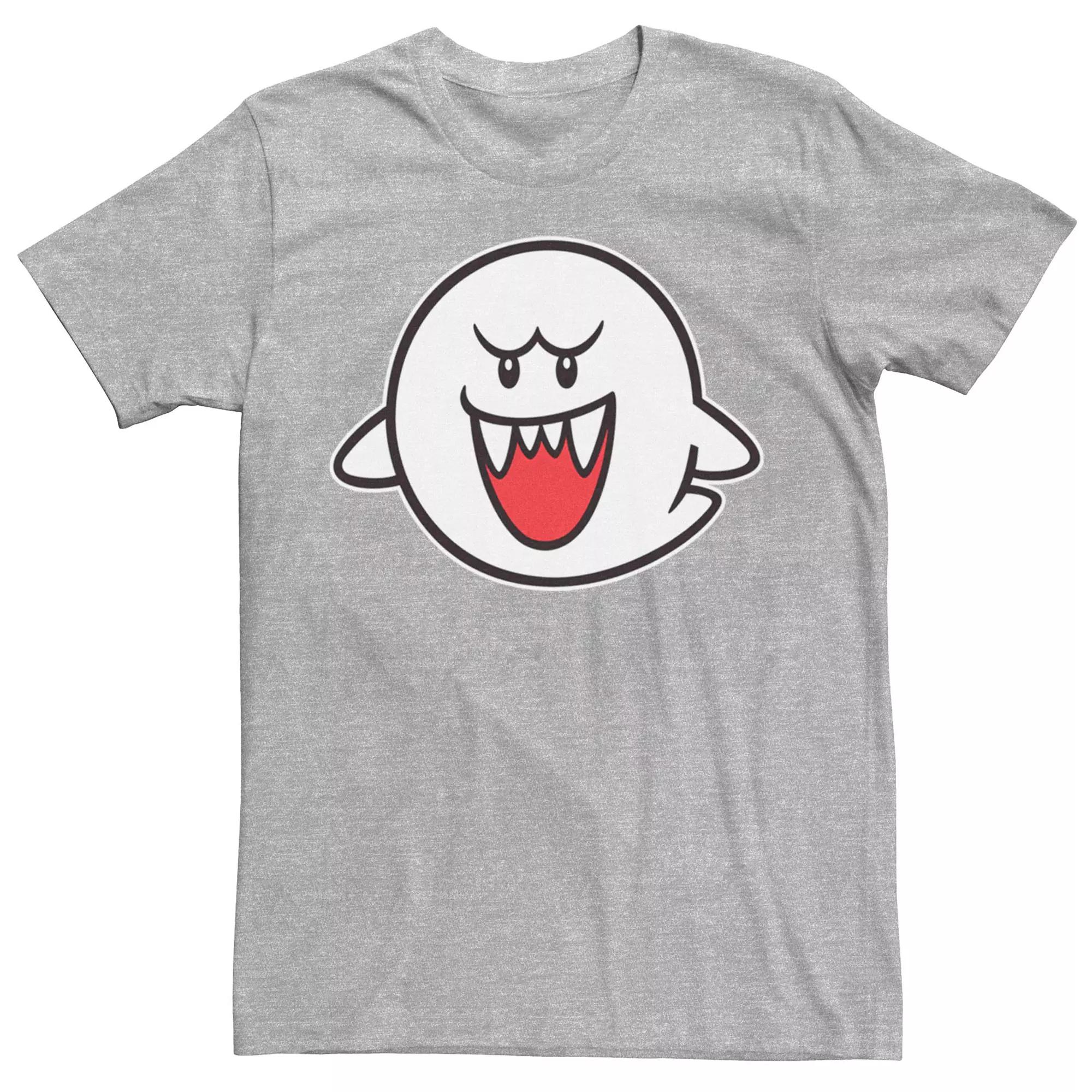 Men's Nintendo Super Mario Boo Short Sleeve Tee,  Product Image