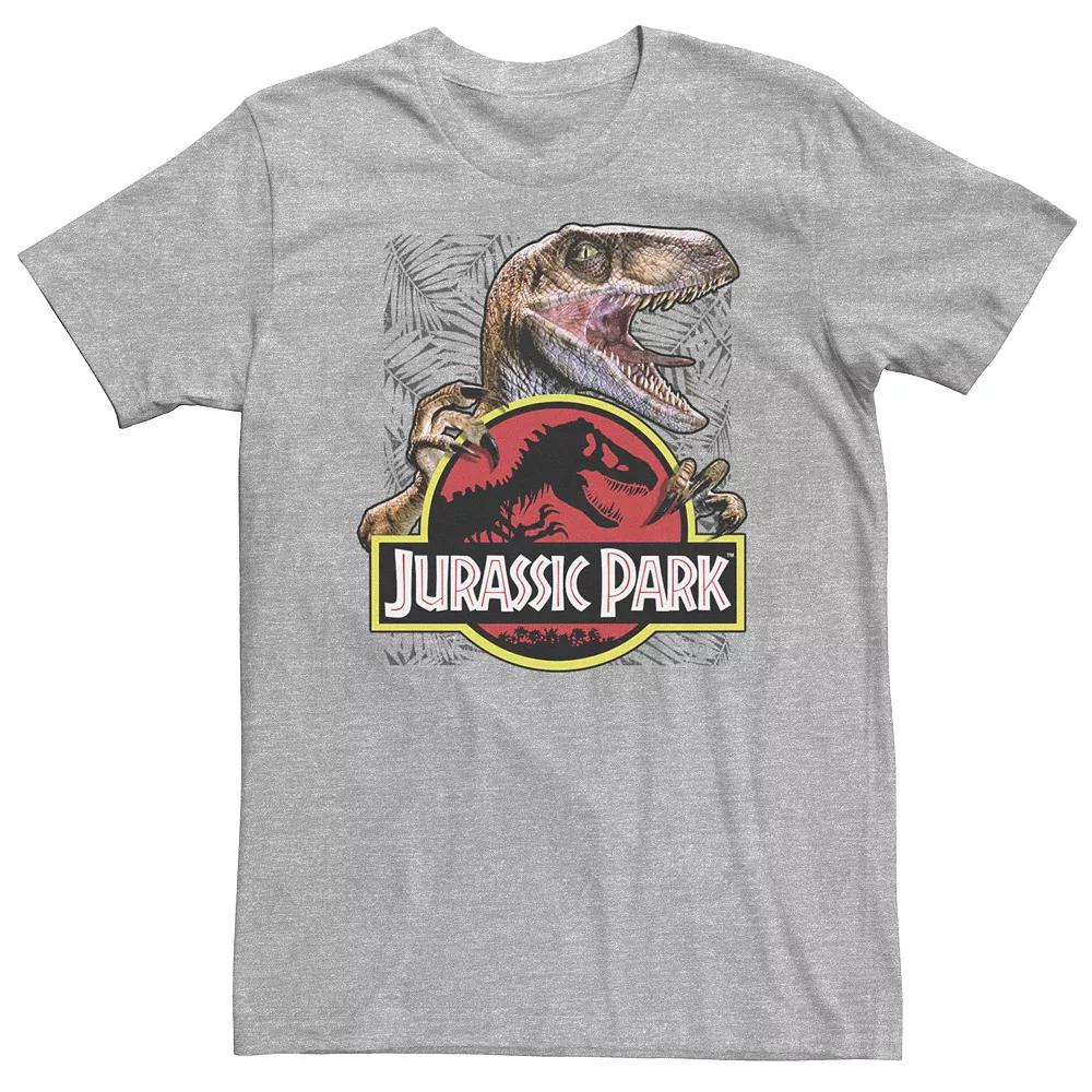 Big & Tall Jurassic Park Raptor Holding Graphic Tee, Men's,  Product Image