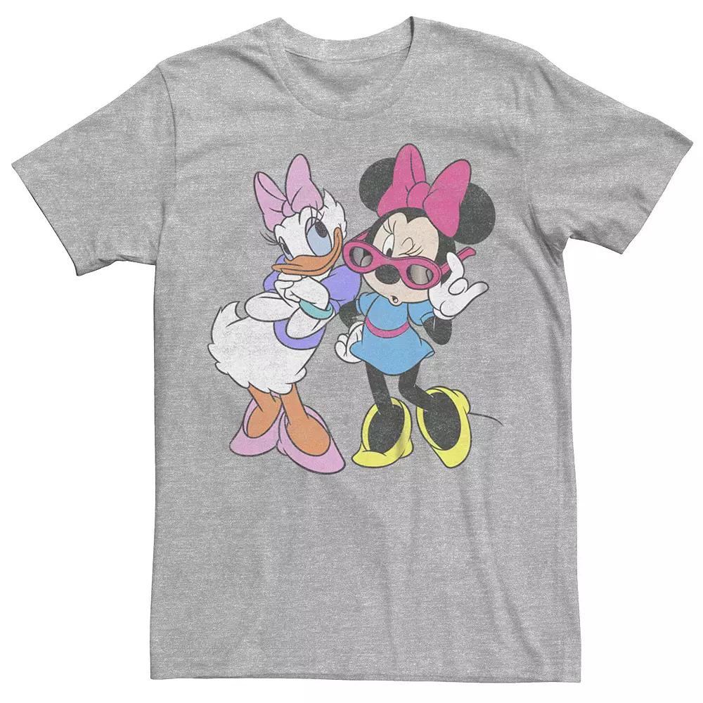 Disney's Minnie Mouse And Daisy Fashionable Juniors' Boyfriend Graphic Tee, Women's,  Product Image