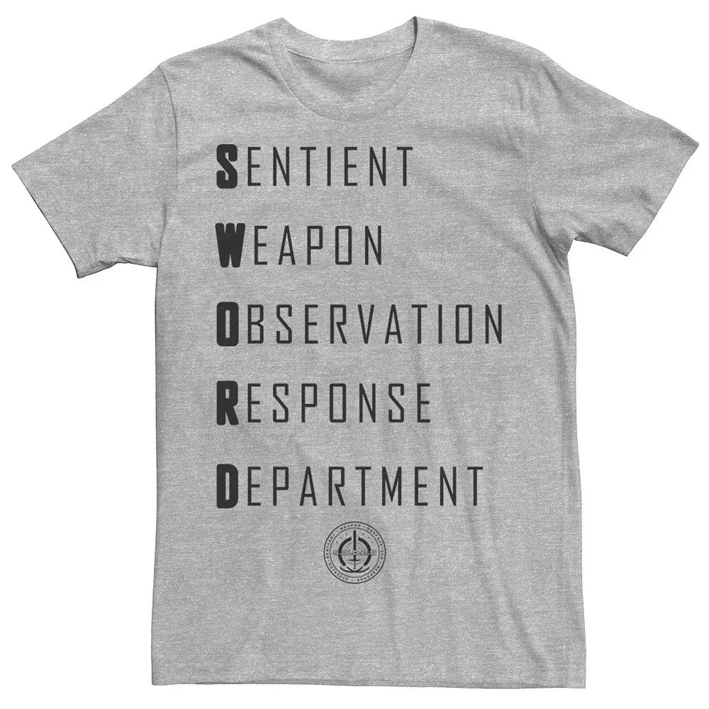 Men's Marvel WandaVision Sword Acronym Text Tee,  Product Image