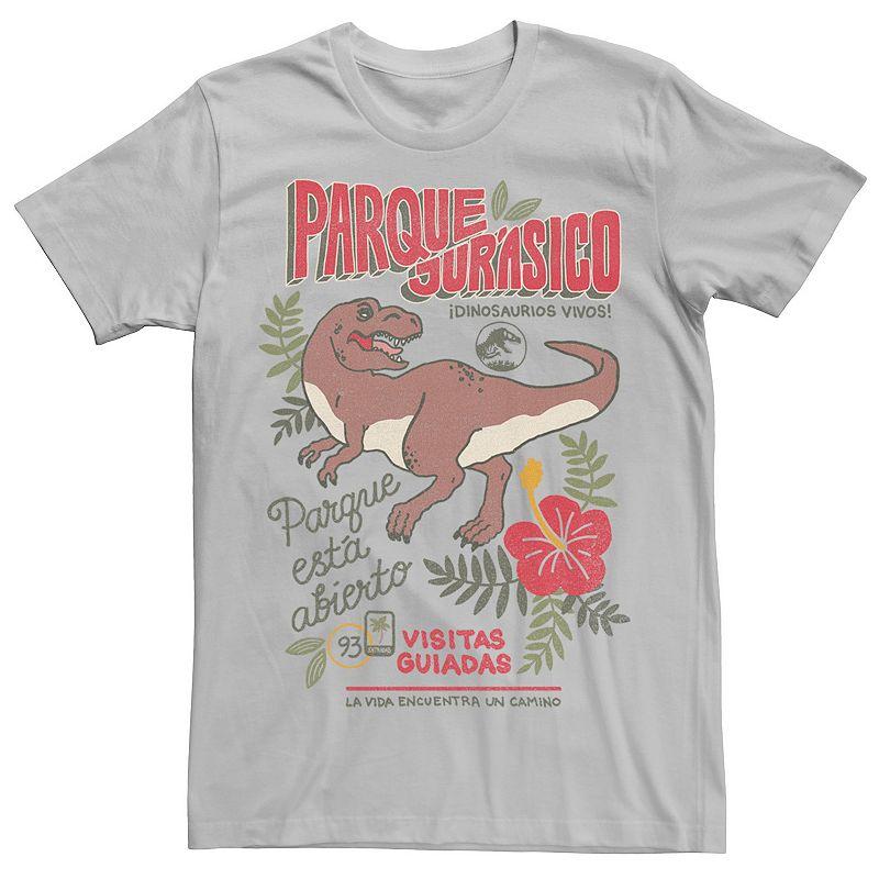 Men's Jurassic Park Spanish Opening Day Poster Tee,  Product Image