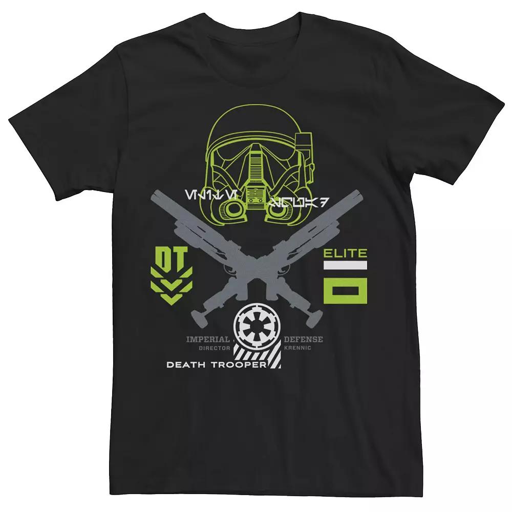 Men's Star Wars Rogue One Death Trooper Imperial Defense Tee,  Product Image