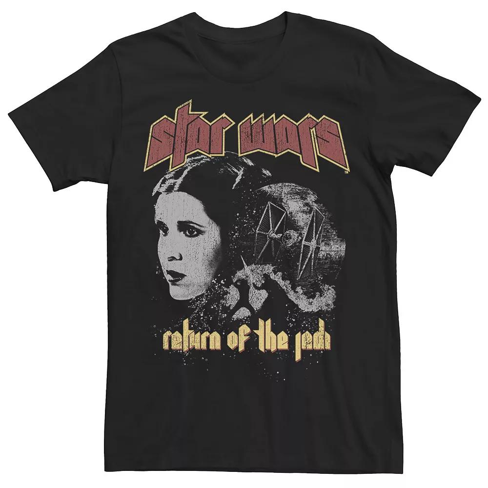 Men's Star Wars: Return of the Jedi Rock Princess Leia Tee,  Product Image
