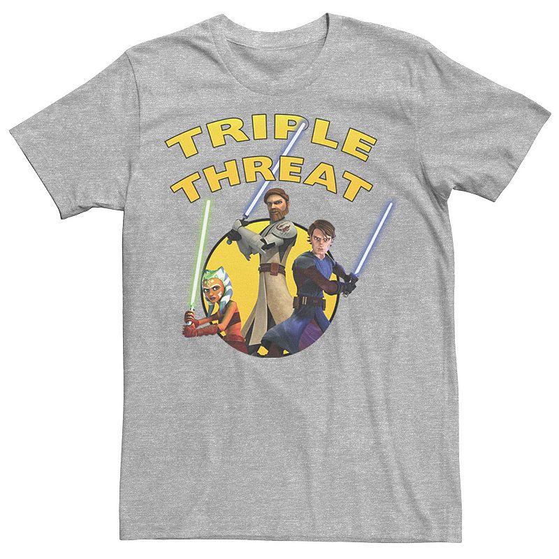 Men's Star Wars: Clone Wars Group Shot Triple Threat Tee,  Product Image