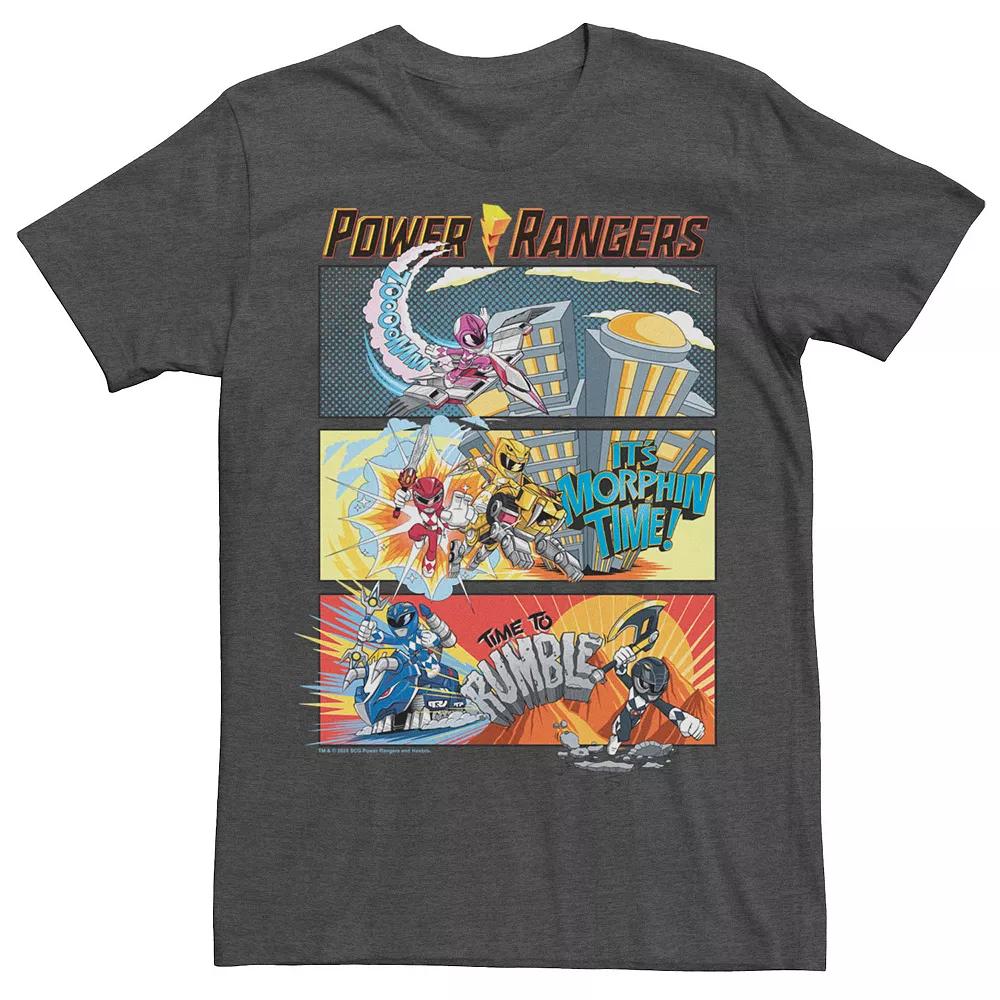Men's Power Rangers Comic Action Panels Tee,  Product Image
