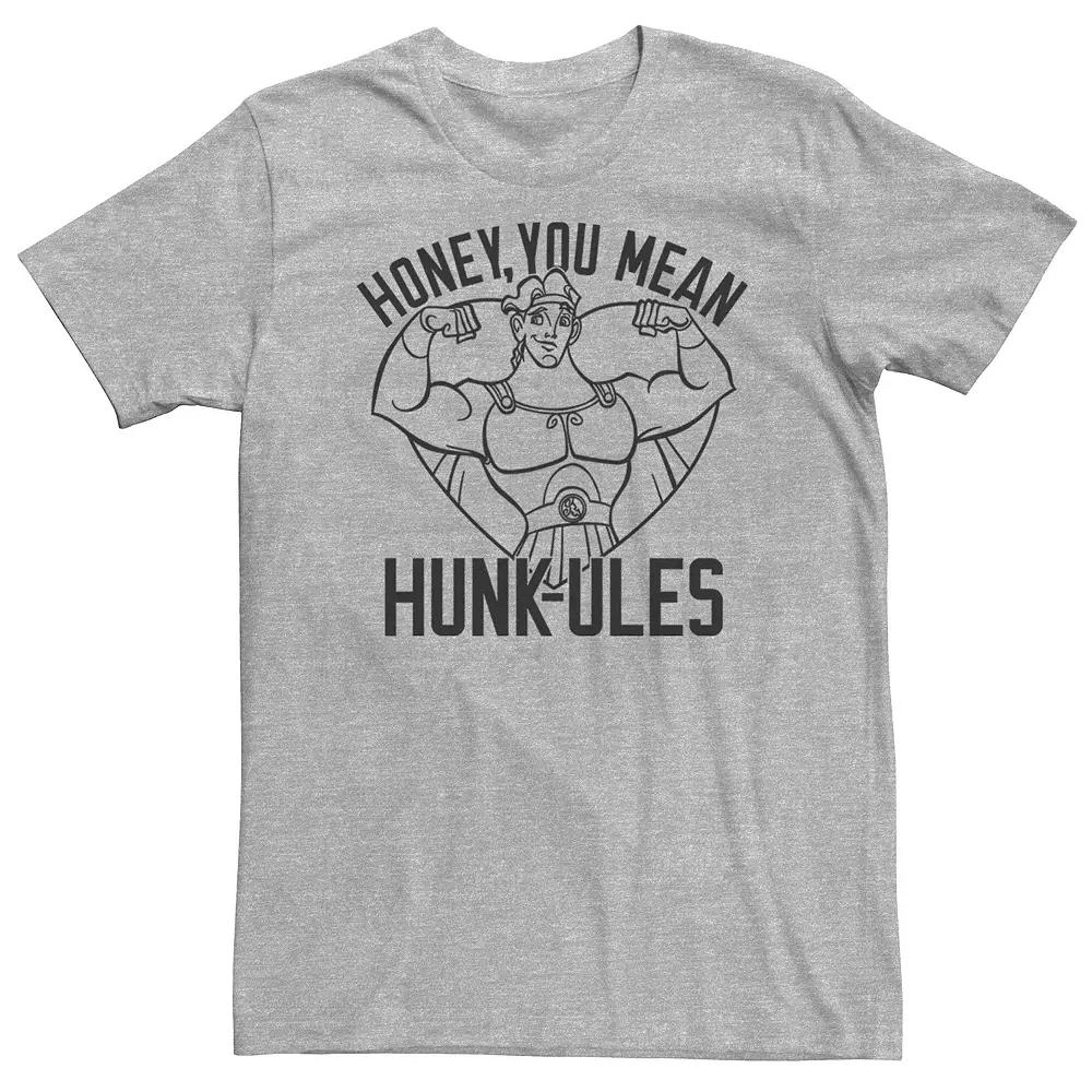 Big & Tall Disney Hercules "Honey You Mean Hunk-ules" Portrait Tee, Men's,  Product Image