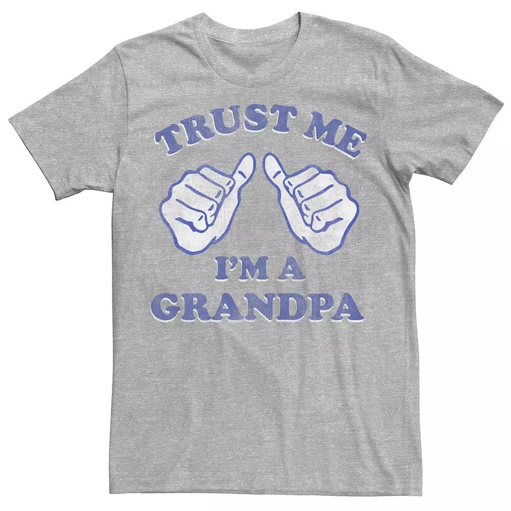 Men's Trust Me I'm A Grandpa Thumbs Up Graphic Tee,  Product Image