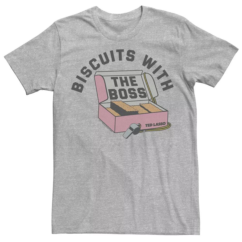 Men's Ted Lasso Biscuits With The Boss Simple Portrait Tee,  Product Image