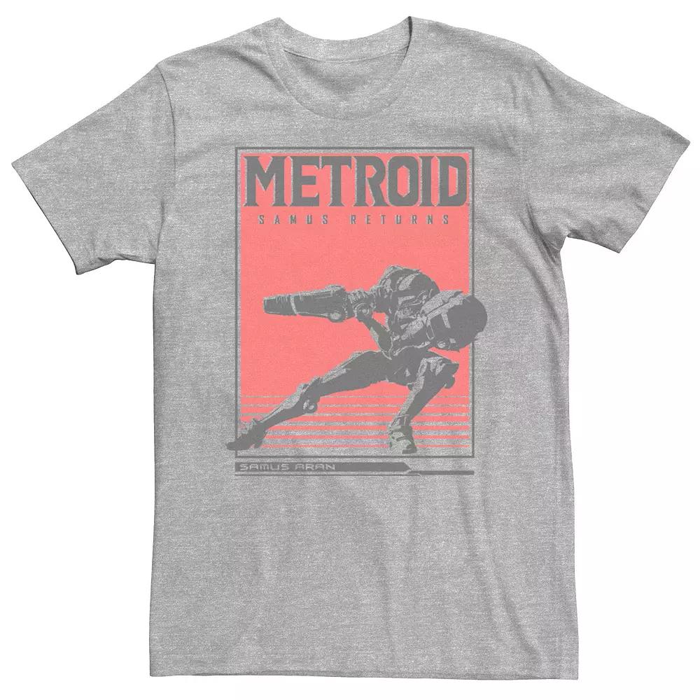 Men's Nintendo Metroid Samus Return Tonal Poster Tee,  Product Image