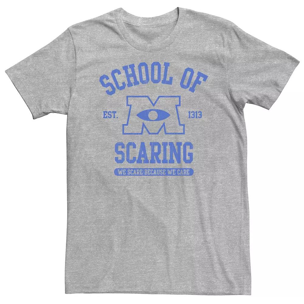 Big & Tall Disney / Pixar Monsters Inc School Of Scaring Tee, Men's,  Product Image