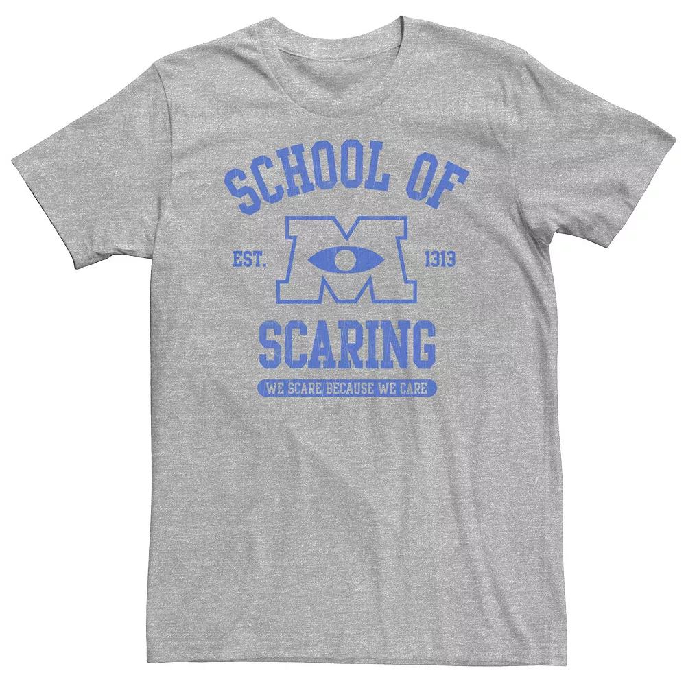 Big & Tall Disney / Pixar Monsters Inc School Of Scaring Tee, Men's,  Product Image