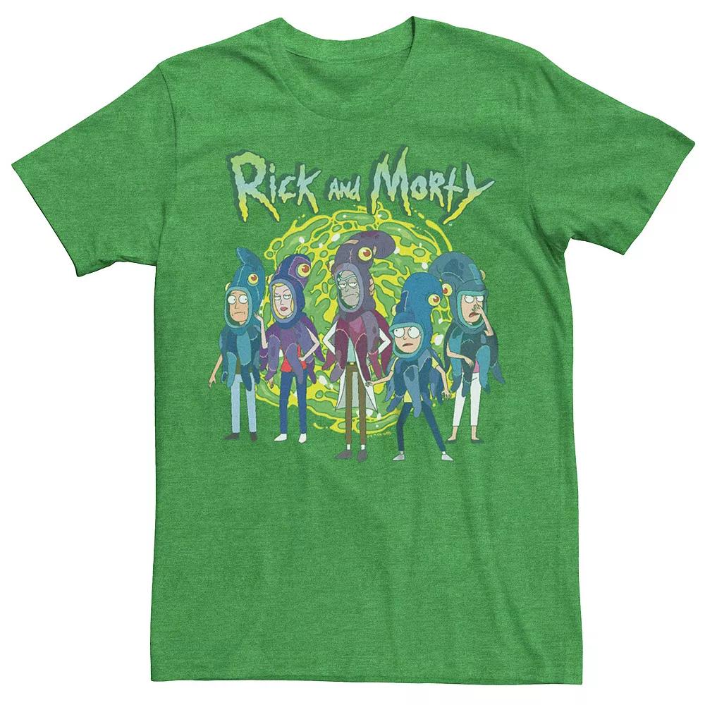 Men's Rick And Morty Suited Squids Tee,  Product Image
