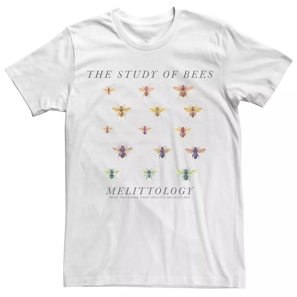 Men's Earth Day Melittology The Study Of Bees Tee,  Product Image