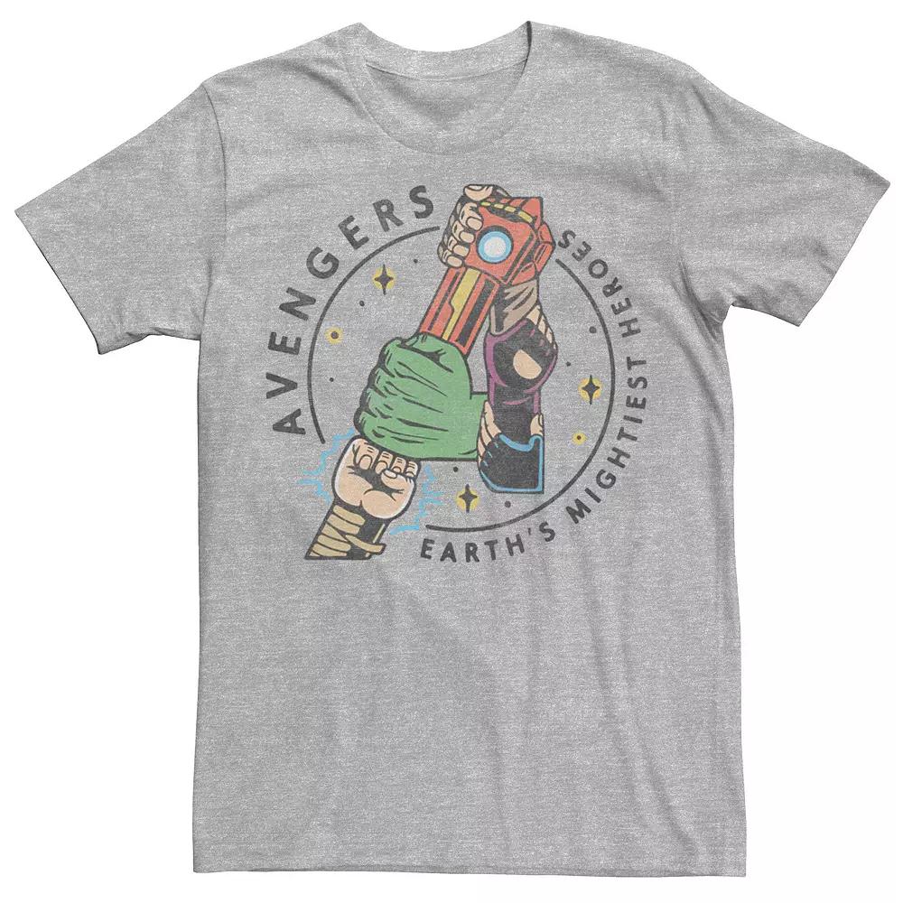 Men's Marvel Avengers Hands Comic Tee,  Product Image