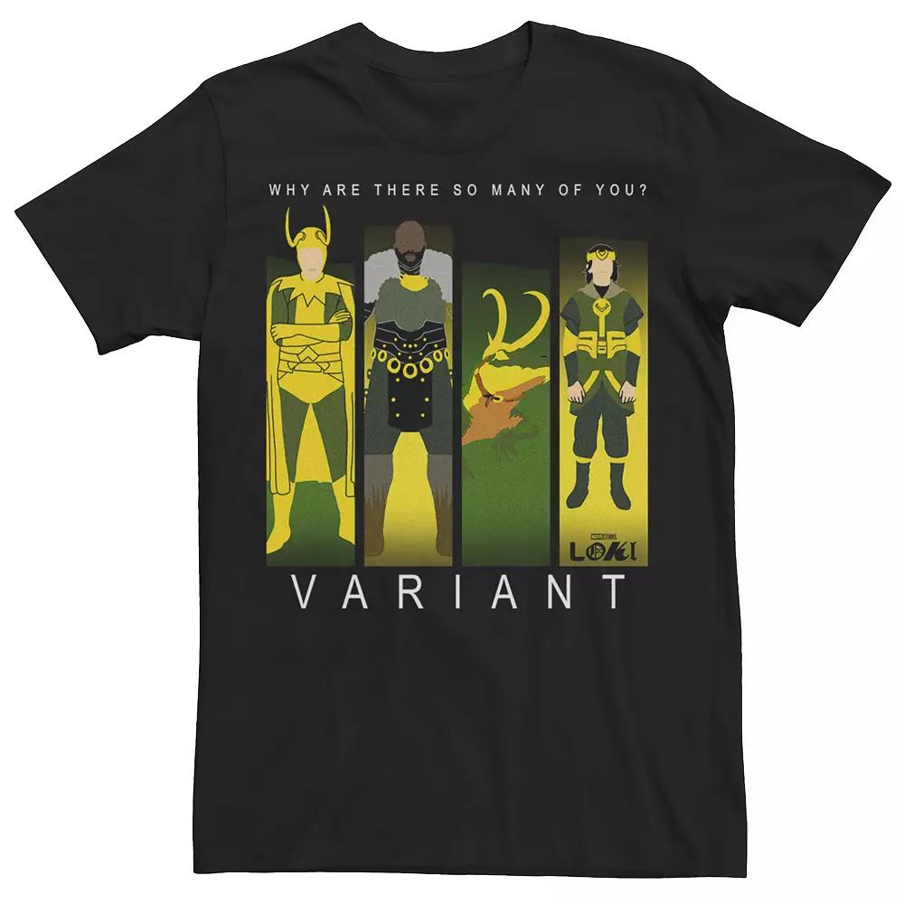 Men's Marvel Loki Variant Panel Poster Tee, Boy's,  Product Image
