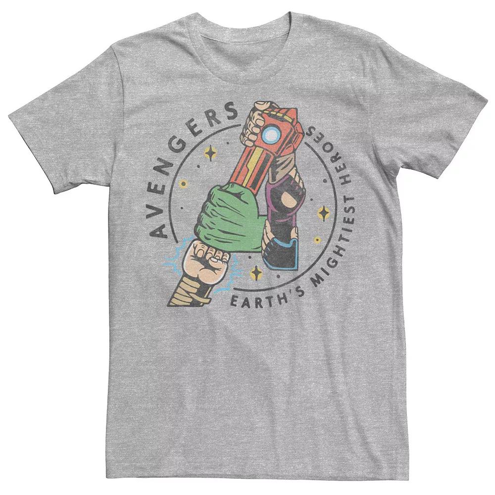 Men's Marvel Avengers Hands Comic Tee,  Product Image