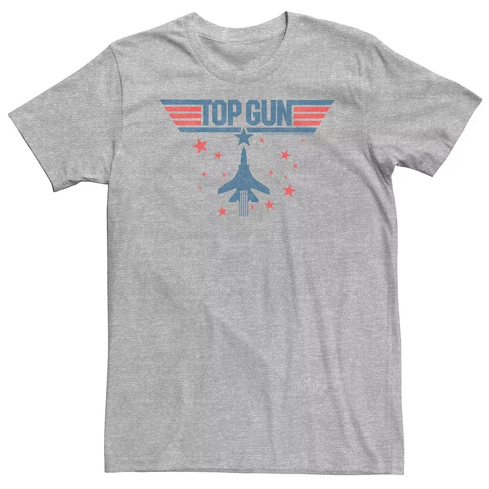 Big & Tall Top Gun Jet Stars Classic Logo Tee, Men's,  Product Image