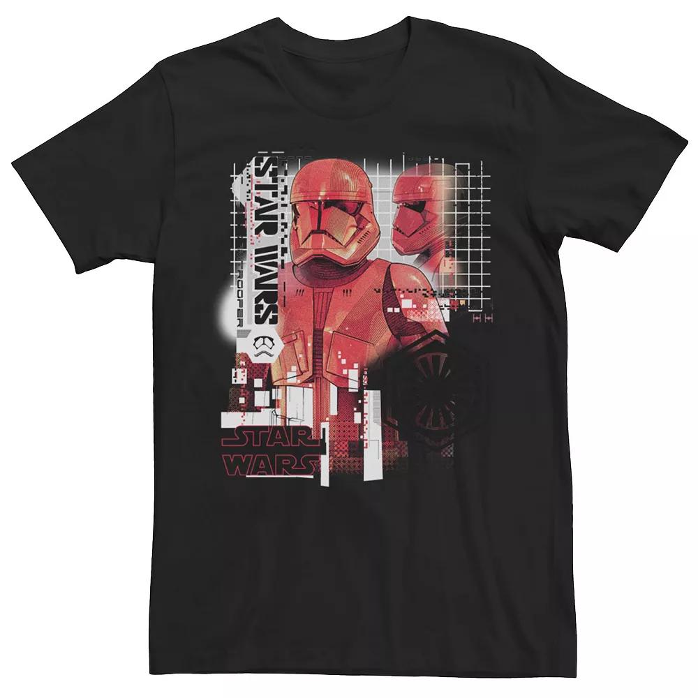 Men's Star Wars Red Trooper Schematic Tee,  Product Image