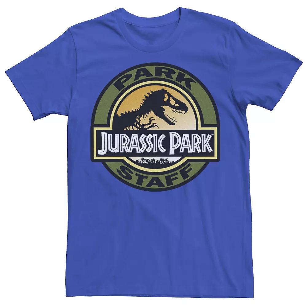 Men's Jurassic Park Staff Icon T-Rex Skeleton Tee,  Product Image