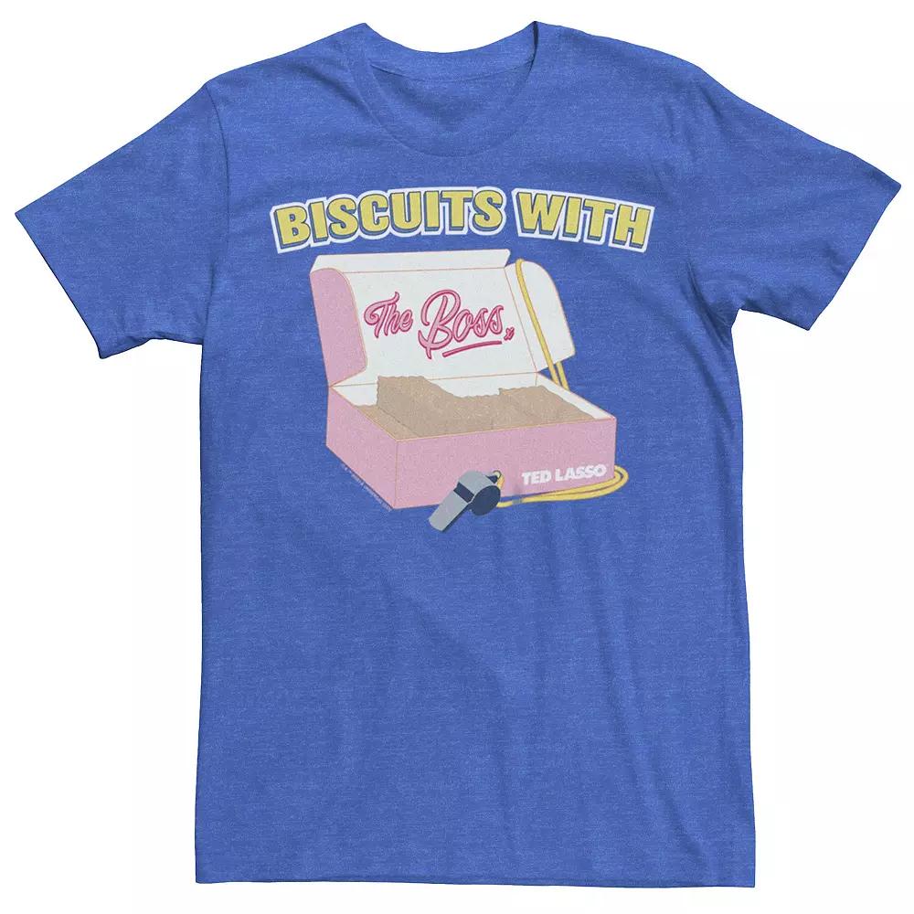 Men's Ted Lasso Biscuits With The Boss Graphic Tee,  Product Image