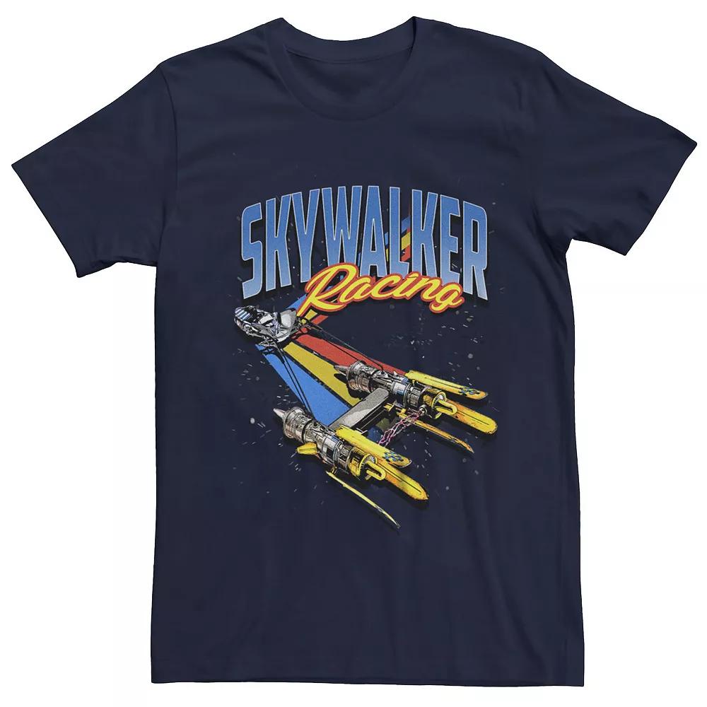 Men's Star Wars Skywalker Racing Graphic Tee, Size: Small, Blue Product Image