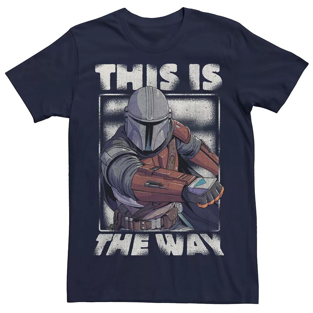 Men's Star Wars The Mandalorian This Is The Way Portrait Graphic Tee,  Product Image