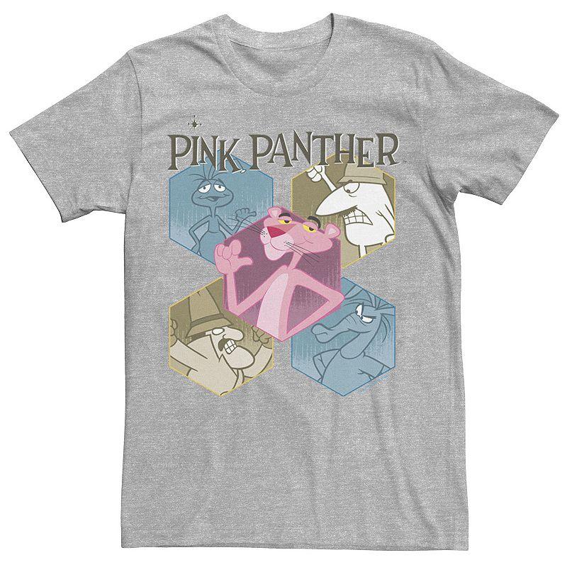 Men's Pink Panther Hexagonal Portraits Graphic Tee,  Product Image