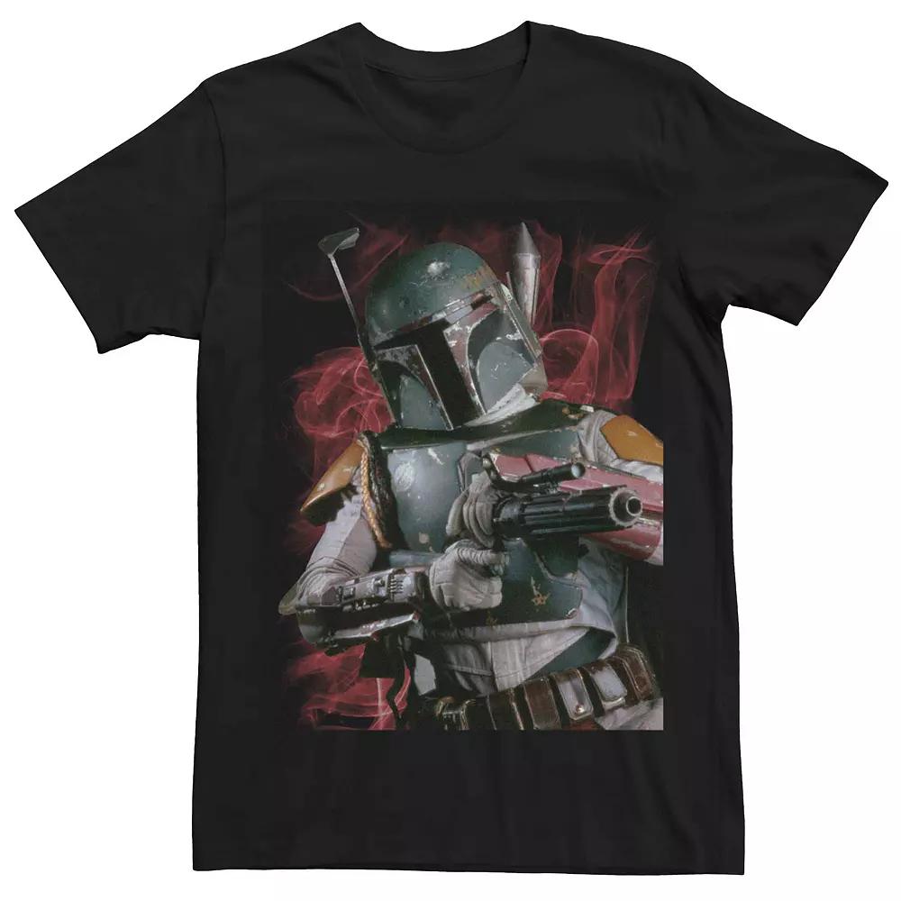 Men's Star Wars Boba Fett Smokey Portrait Tee,  Product Image