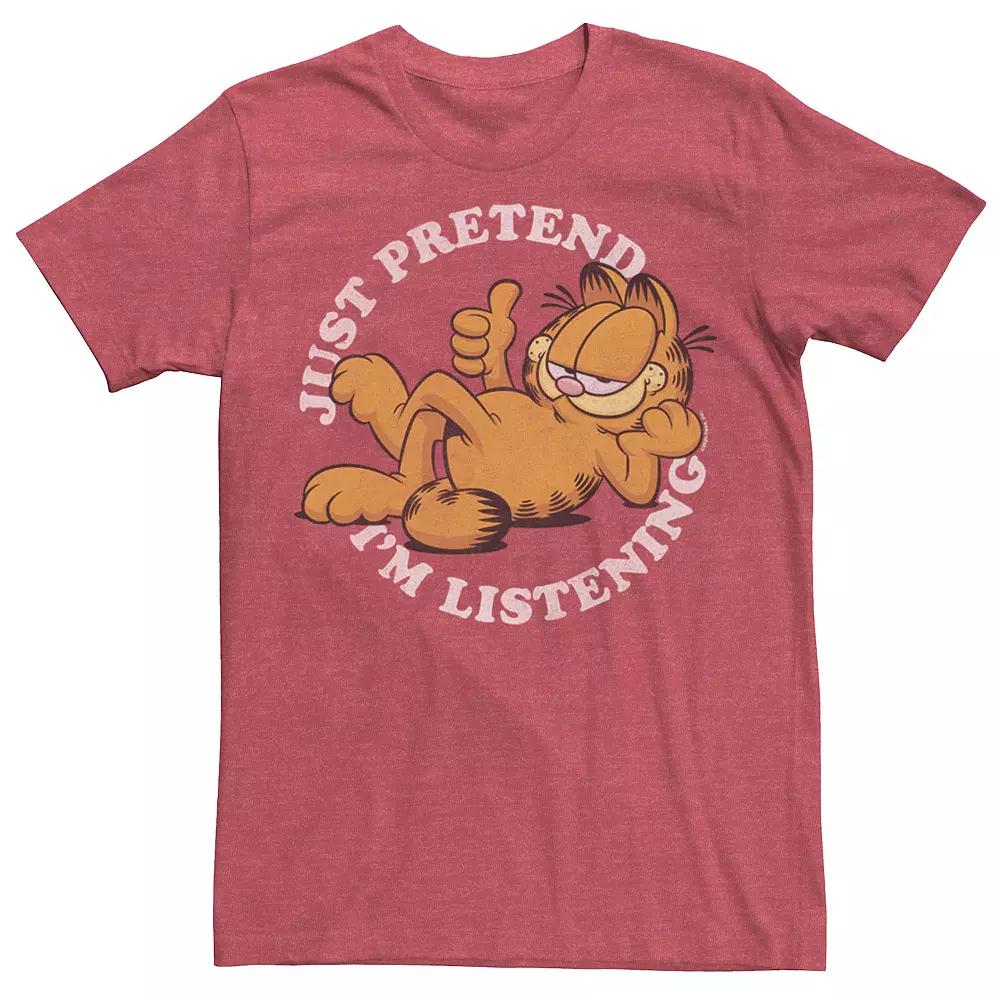 Men's Garfield Not Listening Text Tee,  Product Image