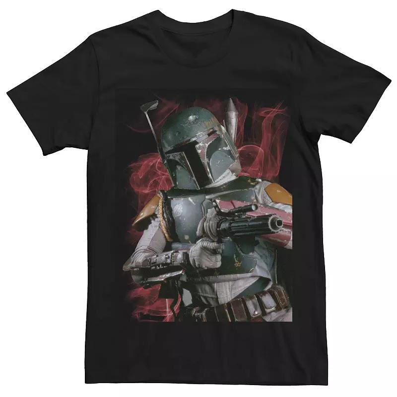 Men's Star Wars Boba Fett Smokey Portrait Tee,  Product Image