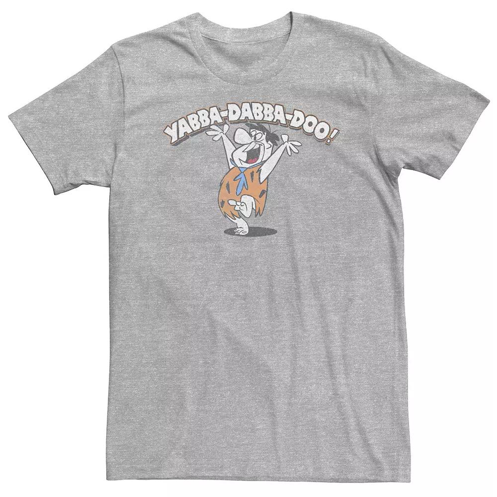 Big & Tall The Flintstones Yabba-Dabba-Doo! Tee, Men's,  Product Image