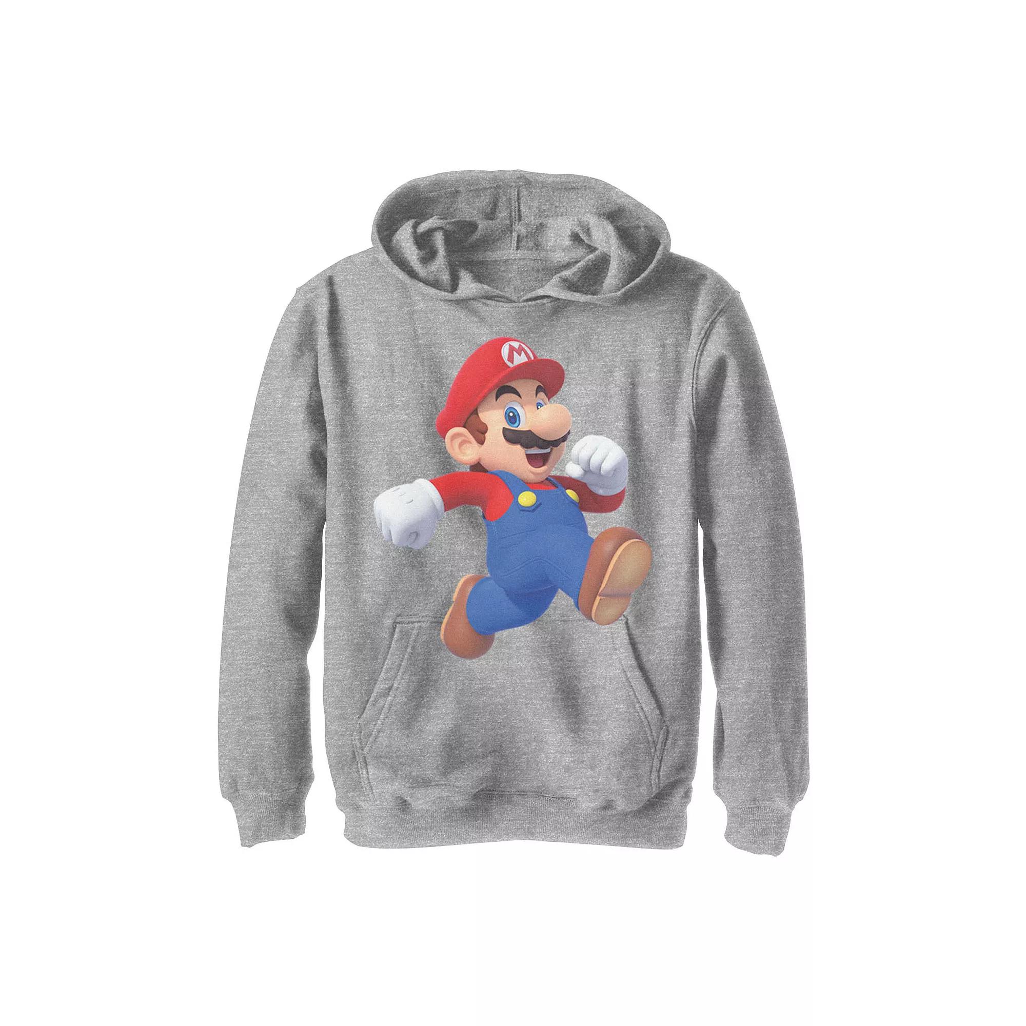 Boys 8-20 Super Mario Bros Mario Running Man Poster Hoodie, Boy's,  Product Image
