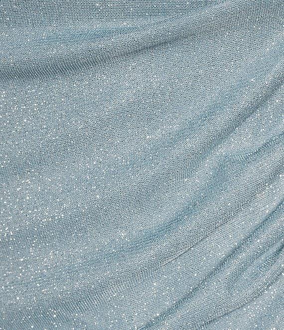 Midnight Doll Square Neck Pearl Strap Tulip Hem Bodycon Dress Product Image