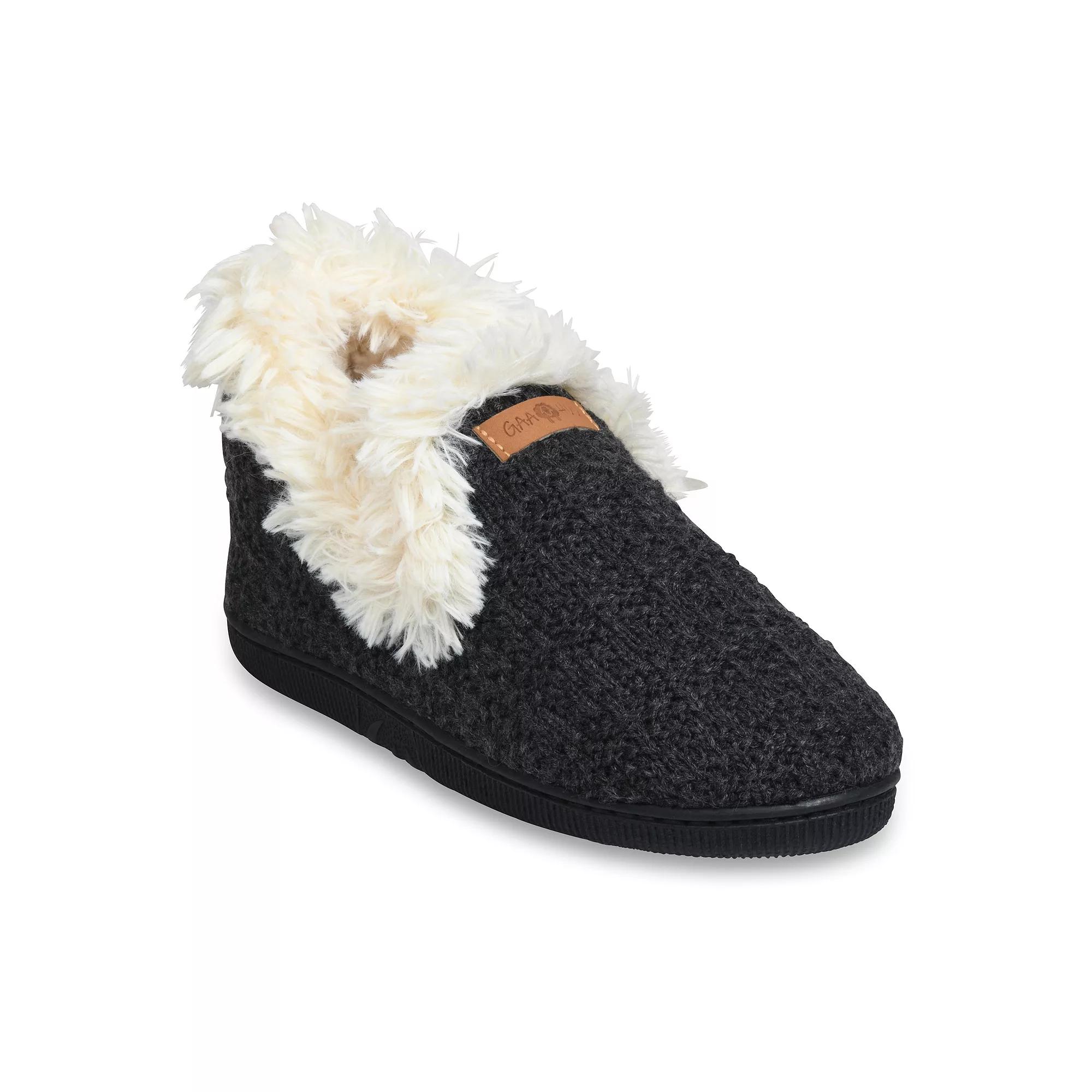 GaaHuu Textured Knit Women's Slippers, Size: Small, Grey Product Image