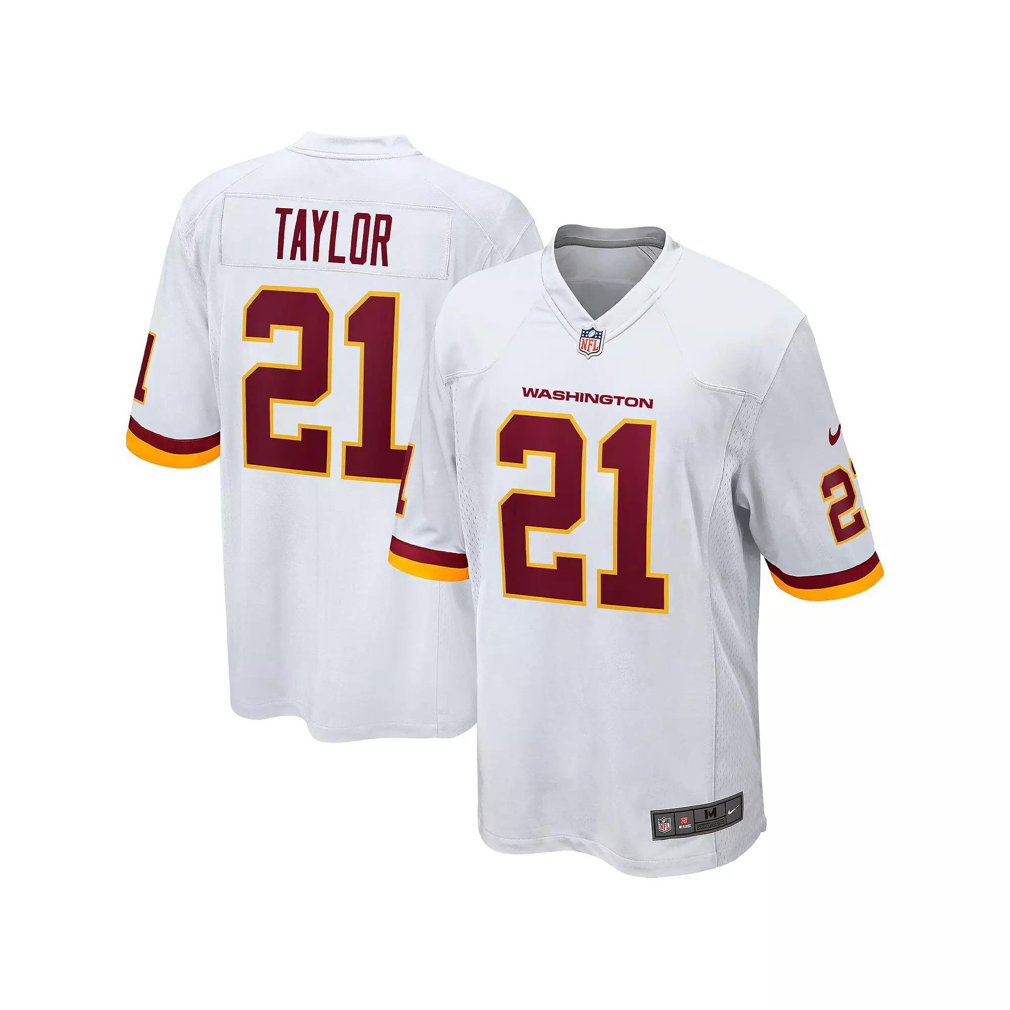 Men's Nike Sean Taylor White Washington Football Team Retired Player Team Game Jersey,  Product Image