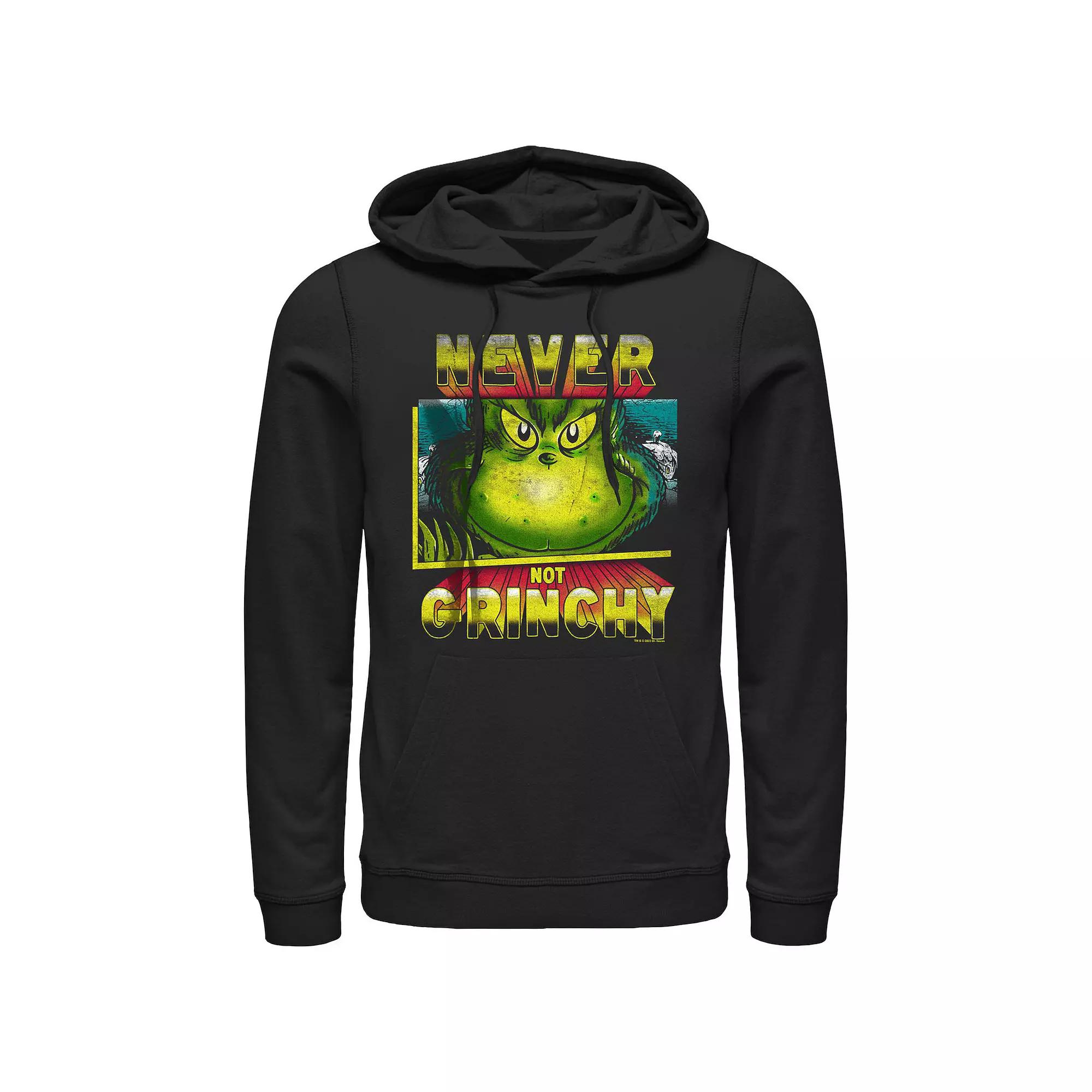 Big & Tall Dr. Seuss Never Not Grinchy Graphic Hoodie, Men's,  Product Image