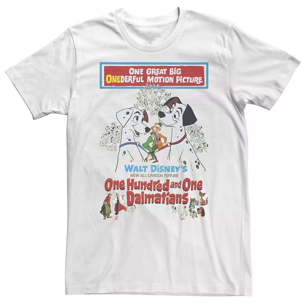 Big & Tall Disney 101 Dalmatians Movie Promotion Tee, Men's,  Product Image