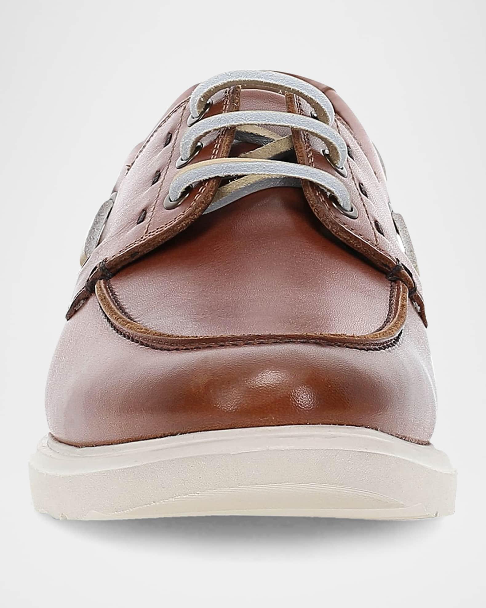 Men's Connor Leather Boat Shoes Product Image