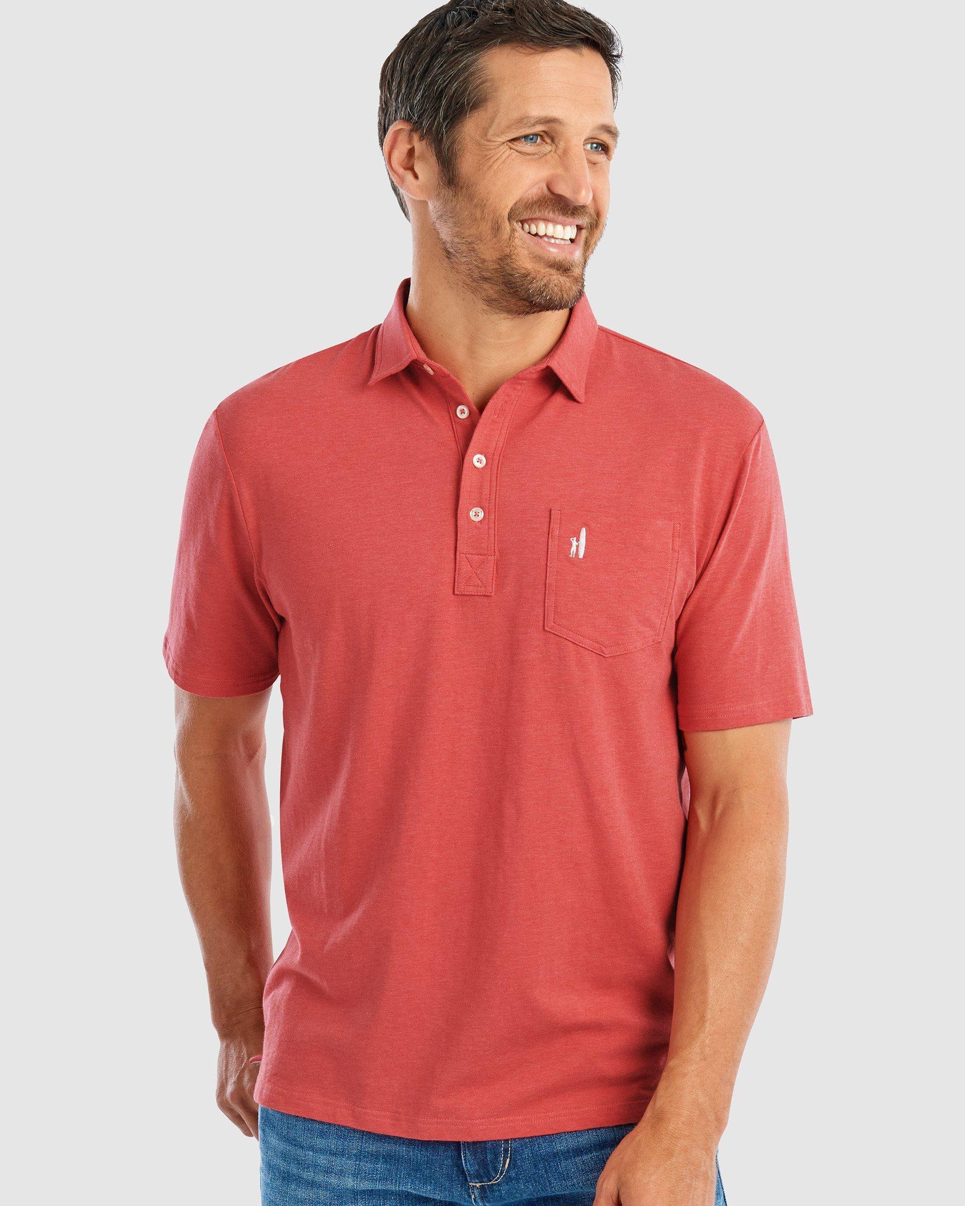 GS- TEST -  Heathered Original Polo Product Image