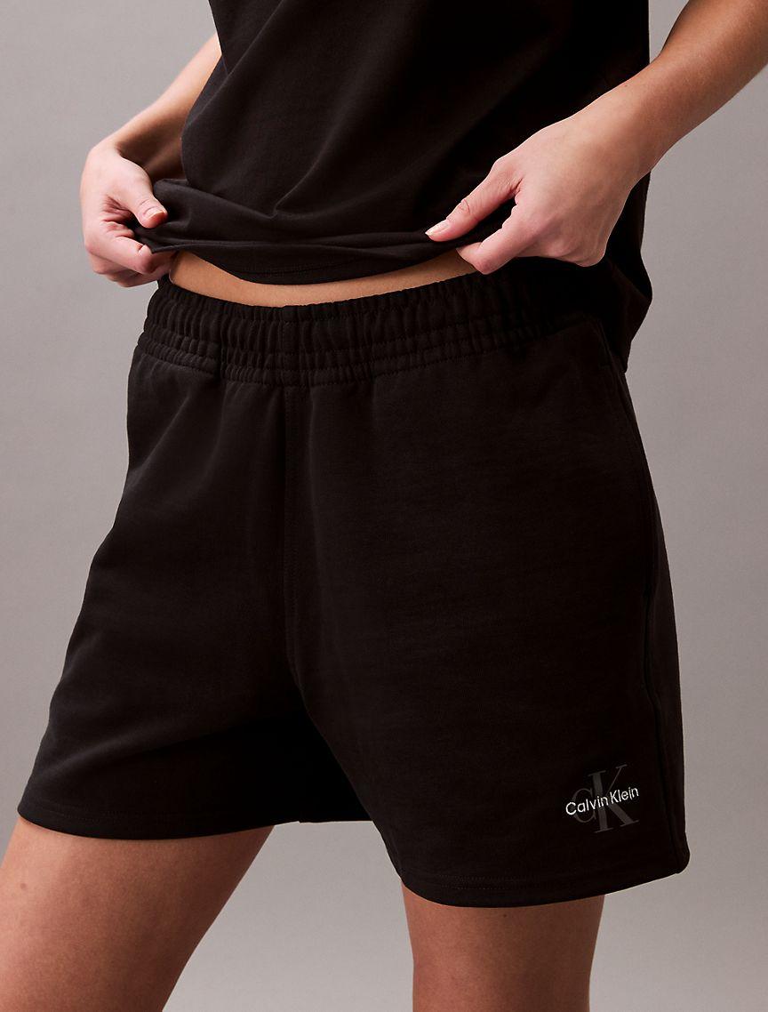 Monogram Logo French Terry Shorts Product Image