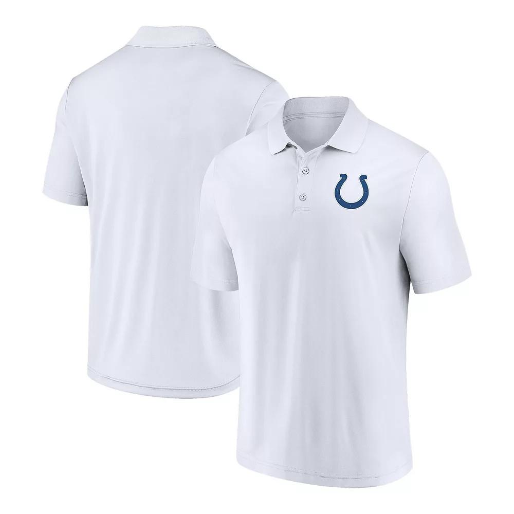 Men's Fanatics Branded White Indianapolis Colts Component Polo,  Product Image