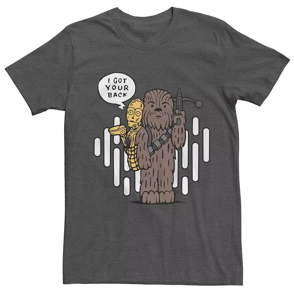 Men's Star Wars Chewbacca & C-3PO Tee,  Product Image