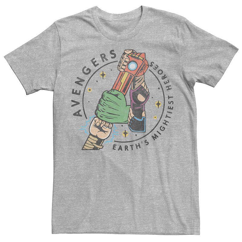 Men's Marvel Avengers Hands Comic Tee,  Product Image
