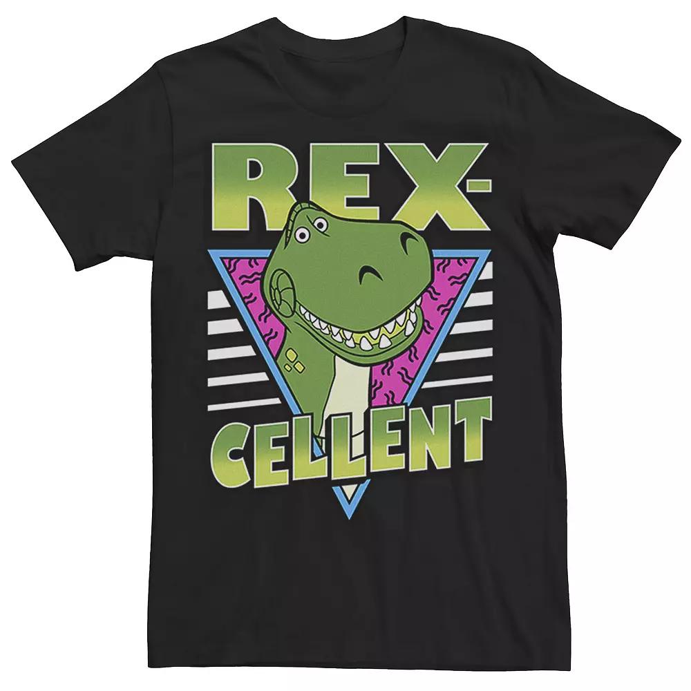 Disney / Pixar's Toy Story 4 Men's Retro Rex-cellent Portrait Tee,  Product Image